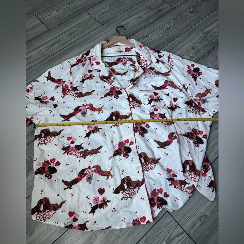 Printfresh Dachshund Date - Long PJ Set - Cloud - 5X - Picture 9 of 14